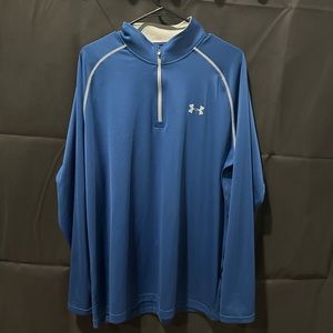 Blue XL Under Armour Quarter Zip